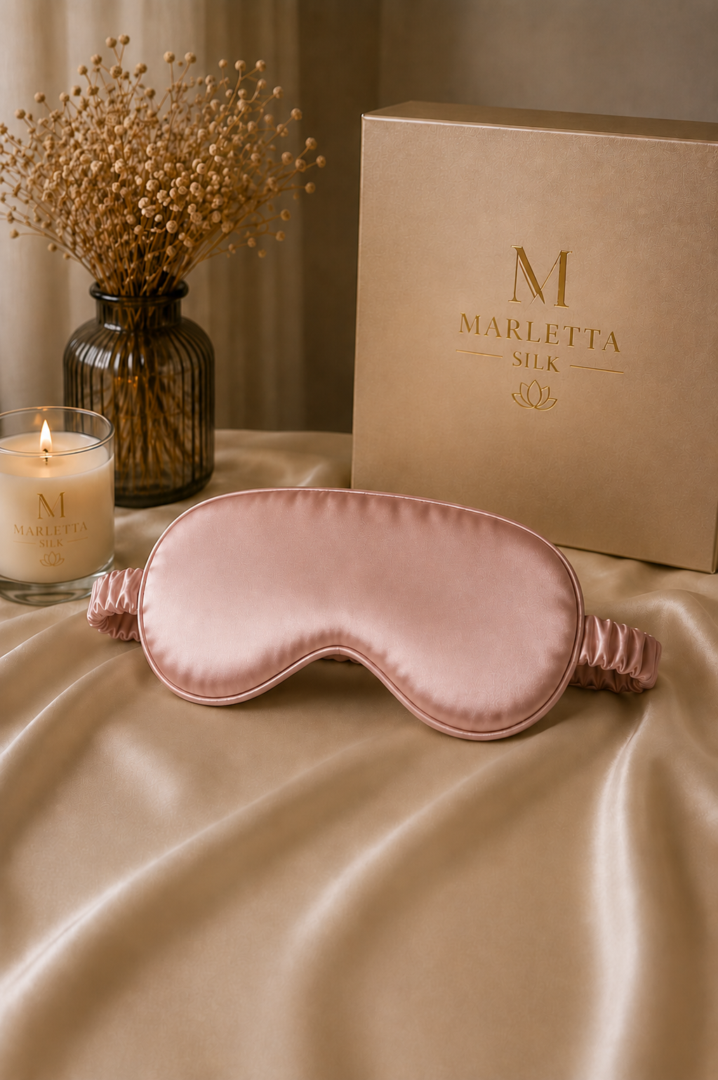 COMING SOON I MARLETTA SILK 100% Mulberry Silk Sleep Mask