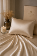 AVAILABLE I MARLETTA SILK 100% Mulberry Silk Pillowcase